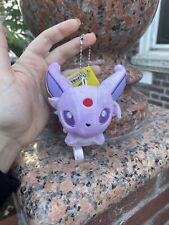 NWTS Pokémon Center Japan 2017 Espeon Pokedoll Mascot Mini Plush Keychain picture