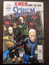 X-Men: Schism #2 Mini-Series (Marvel, 2012) Second Printing Variant, VF picture