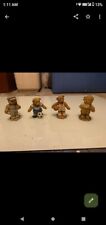 LOT OF  4 CHERISHED  TEDDIES  FIGURINES No Boxes picture