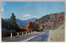 1958 Route 86 Approaching Wilmington, Adirondack Mountains NY Vintage Postcard picture