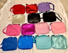 Bag For Disney Trading Pins Color Pink Blue Black Pin Book Glitter Red Purple picture