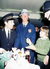 Jackie Charlton Upon His Team's Arrival 1970 OLD PHOTO picture