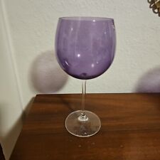 Lenox balloon Wine Glass Tuscany Classics  Collection Purple  picture