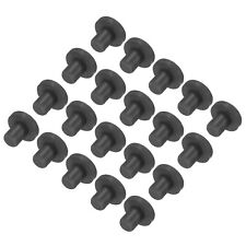 20pcs High Temp Silicone Plug Mount 7mm T Shaped Solid Rubber Stopper Hole Plugs picture