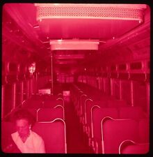 Original Slide D.C. Transit Silver Sightseer Washington D.C. 1961 INTERIOR picture