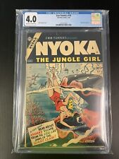 ZOO FUNNIES #10 1955 CGC 4.0 Nyoka The Jungle Girl CHARLTON COMICS PROSHIPPER picture
