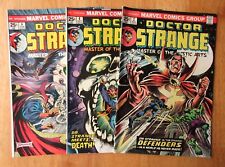 Lot of *3* 1974 DOCTOR STRANGE: #2, 4, 6 **Very Bright & Glossy White Pgs** picture