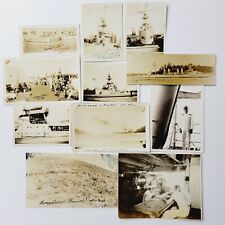USS Trenton (CL-11) Warship US Navy - 1928-1933 Military Photo Lot Hawaii + picture