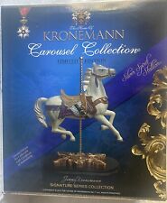 Limited Ed House of Kronemann  Carousel Horse Collectable  Silver Sprit Stallion picture