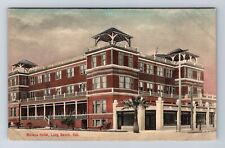 Long Beach CA-California, Riviera Hotel Advertising, Antique, Vintage Postcard picture