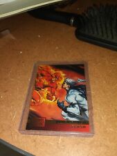 1995 MARVEL VS DC Trading Card Quicksilver Flash Rival #28 Ray Lago Speedsters picture