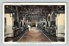 Battle Creek MI-Michigan, Toasting Ovens, Kellogg Company Vintage c1927 Postcard picture