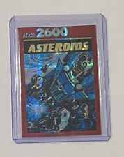Asteroids Limited Edition Artist Signed “Atari Classic” Refractor Card 1/1 picture