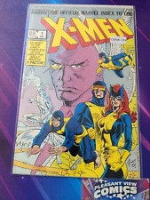 OFFICIAL MARVEL INDEX TO THE X-MEN #1 VOL. 1 8.0 MARVEL COMIC BOOK CM98-149 picture