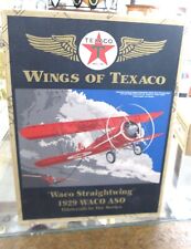 Wings Of Texaco Ertl Die Cast 1929 WACO ASO Straightwing NOB picture