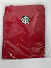 Starbucks Apron Holiday Christmas Dual Pockets Uniform Red Barista Brand New picture