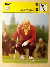Jack Nicklaus (1) #02-26 Golfing Card French Sportscaster Editions Dating picture