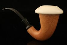 Calabash Meerschaum Pipe - Mahogany Wood comes with custom pocket case 12470 picture