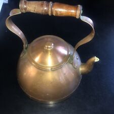 Vintage Copper Metal Teapot picture