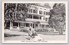 Lisbon New Hampshire, Hotel Moulton, Vintage Postcard picture