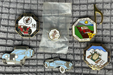 Vintage MG Pin Lot New England MG T-Type Register, Pops & Sox, Enamel Car Pins picture