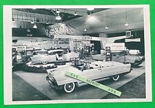 Found 4X6 PHOTO of an Old 1955 Chicago Auto Car Show LINCOLN CONTINENTAL picture