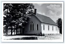 c1950's First Baptist Church Eden New York NY RPPC Photo Vintage Postcard picture