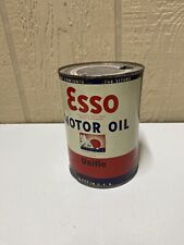 VTG Esso Oil Can Uniflo Quart Early picture