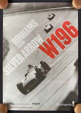 1954 MERCEDES W196 F1 Silver Arrow Juan Fangio Poster Bonhams Auction $31 mill picture