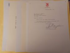 Canada Government Lot of (7) Signed Letters - 1970s - Premiers ++ picture
