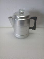 Vintage 7 Cup Comet Percolator Coffee Pot Aluminum Stove Top Camping. picture