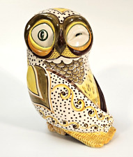 RARE Mottahedeh Winking Owl Italian Pottery 10