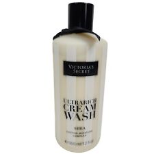 Victoria's Secret SHEA Ultra Rich Cream Wash Body Wash Cotton Moisture 12 oz picture