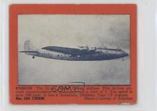 1940-41 Gum Products Inc Zoom Airplane Pictures Series 4 Red Ensign #160 0n8 picture