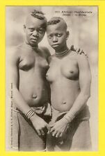 Sublime CPA WEST AFRICA Young topless Girls AFRICA Young Girls BARE BREAST picture