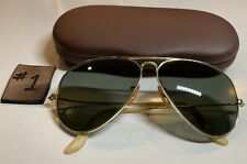 Vintage Ray-Ban USA 1940 50s B&L Bausch & Lomb Aviator 1/10 12K GF Sunglasses #1 picture