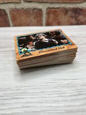 Hook Movie Cards Robin Williams Peter Pan Hook Vintage Lot Of 74 Topps 1991 picture