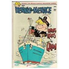 Dennis the Menace Bonus Magazine #128 in Fine condition. Fawcett comics [n