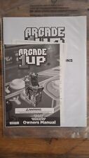 Arcade1Up Space Invaders Game Machine Owners Instruction Manual Sealed picture