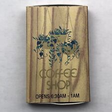 Sheraton Hong Kong Towers Coffee Shop Vintage Matches Empty Matchbox picture