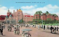 Postcard The Marlborough-Blenheim, Atlantic City, New Jersey Linen picture