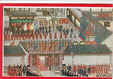 Drawing of  Emperor Guang Xu's wedding Vintage postcard picture