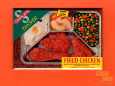 Swanson TV Dinner Fried Chicken vintage box art 2x3