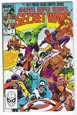 Marvel Super -Heroes Secret Wars #1 Blue Galactus Error Edition Fine picture