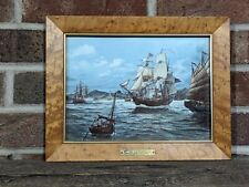 The Empress Of China By Thomas Freeman Franklin Porcelain Framed Plaque 10” 13” picture