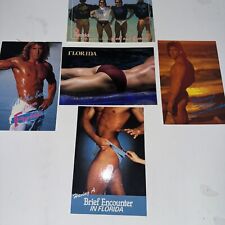 Men Buff Sexy Handsome Muscles Models Mullet Florida Postcards Lot picture