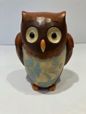 Jim Shore Cato The Owl Outdoor Living 2013 Collection 4.5 Inch Tall picture