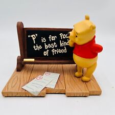 Winnie the Pooh Notepad Holder Office Desk Set - P is for Pooh the best friend picture