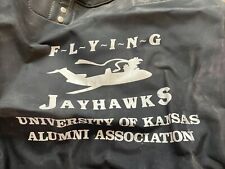 KU Flying JAYHAWKS Flight Bag University of Kansas Tote Carry-on RARE Alumni picture