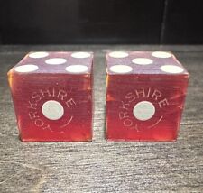 Vintage Yorkshire Club Newport Kentucky Dice Illegal Gambling Casino Gaming picture